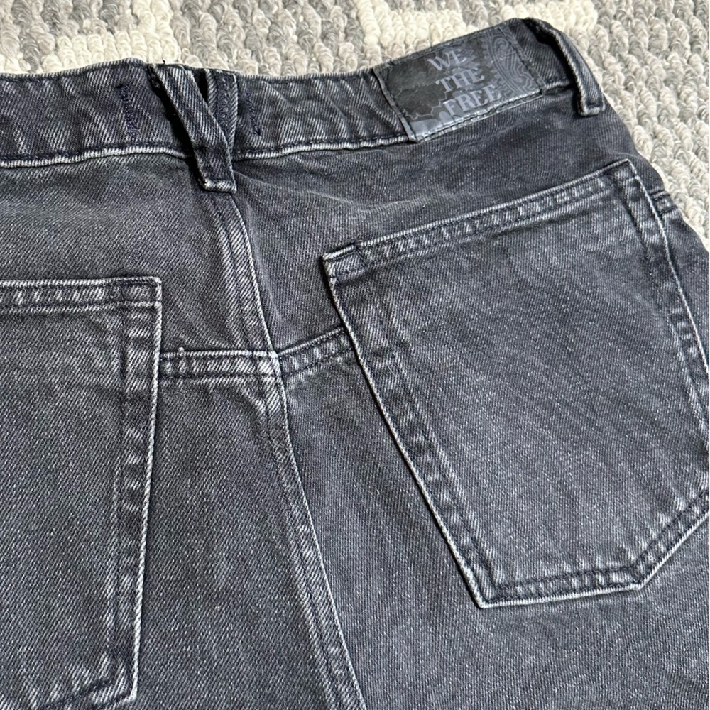 Free People We The Free Deep Trance Dropped Boyfriend Jeans in Hypnosis - Picture 8 of 9